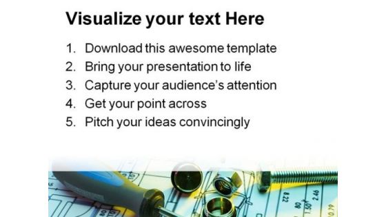 Tools Series Industrial PowerPoint Themes And PowerPoint Slides 0311