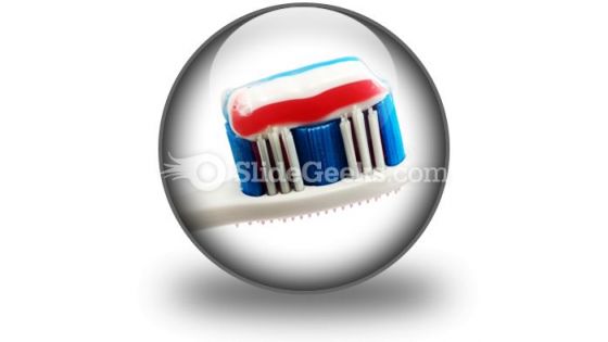 Toothbrush PowerPoint Icon C
