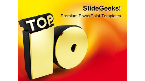 Top10 Business Metaphor PowerPoint Templates And PowerPoint Backgrounds 0311
