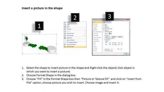 Top Business People 3d Man And Green Puzzle PowerPoint Slides