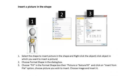 Top Business People 3d Man Gears Hovering Between Hand PowerPoint Slides