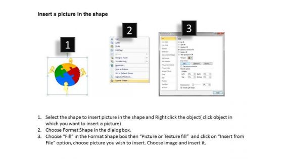 Top Business People 3d Team Efforts Finance PowerPoint Templates