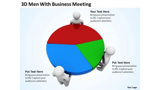 Top Business People With PowerPoint Templates Free Download Meeting