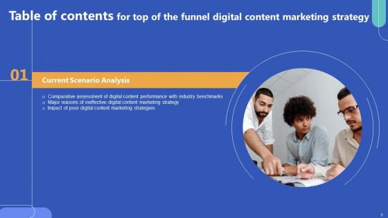 Top Of The Funnel Digital Content Marketing Strategy CD V