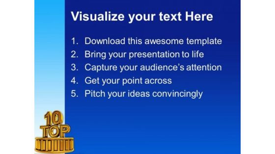 Top Ten Leadership PowerPoint Templates And PowerPoint Themes 1112