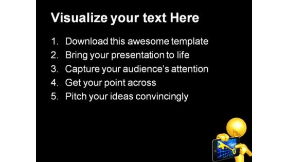 Touch Screen01 Technology PowerPoint Templates And PowerPoint Backgrounds 0611