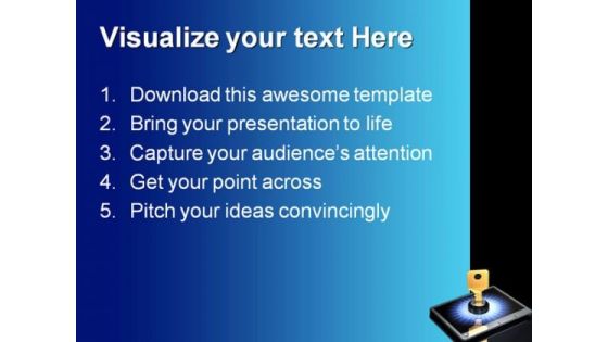 Touch Screen Login Security PowerPoint Templates And PowerPoint Backgrounds 0211