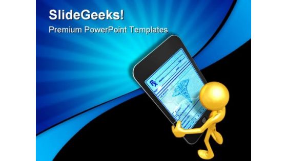 Touch Screen Technology PowerPoint Templates And PowerPoint Backgrounds 0611