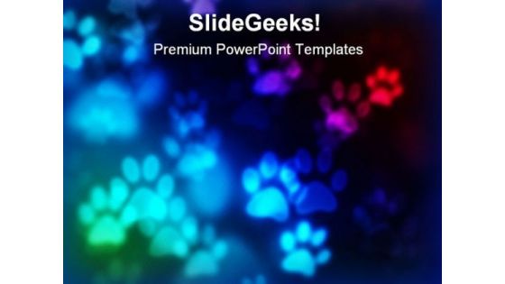 Traces Abstract Background PowerPoint Templates And PowerPoint Backgrounds 0711