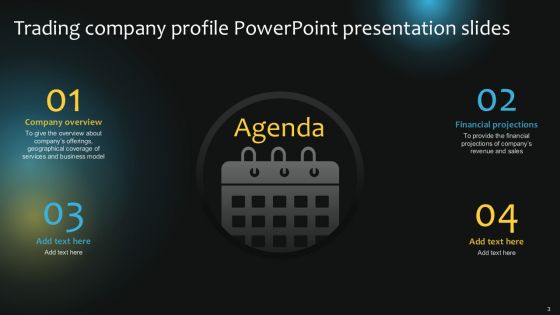 Trading Company Profile Powerpoint Presentation Slides