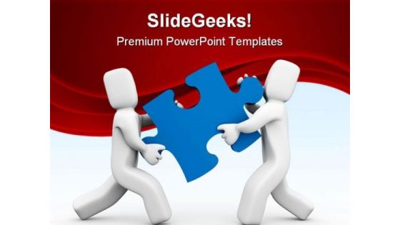Transfer Puzzle Business PowerPoint Templates And PowerPoint Backgrounds 0711