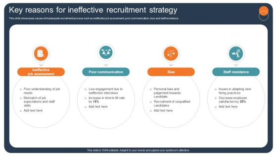 Transforming Recruitment Process Key Reasons For Ineffective Recruitment Strategy CRP DK SS