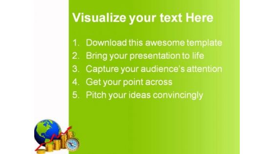 Travel Internet Globe PowerPoint Template 0910