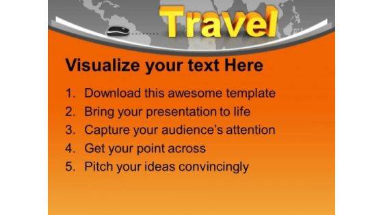 Travel With Computer Mouse Concept PowerPoint Templates And PowerPoint Themes 1112