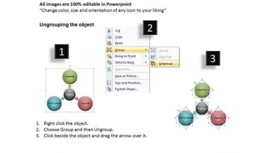 Triangular Process Chart PowerPoint Templates PowerPoint 3 Stages Process Diagram