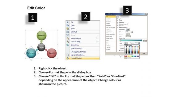 Triangular Process Chart PowerPoint Templates PowerPoint 3 Stages Process Diagram