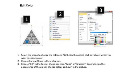 Triangular Shape To Represent 16 Variable In It Ppt New Business Ideas PowerPoint Templates