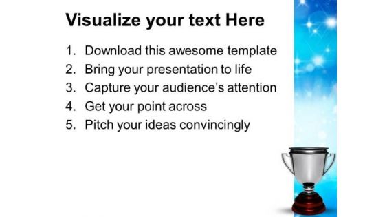 Trophy Success PowerPoint Templates And PowerPoint Themes 0812
