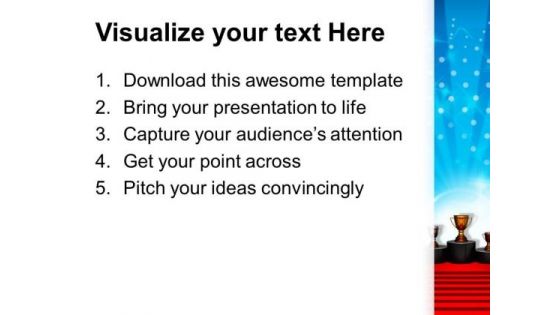 Trophy Winner Competition PowerPoint Templates And PowerPoint Themes 1112