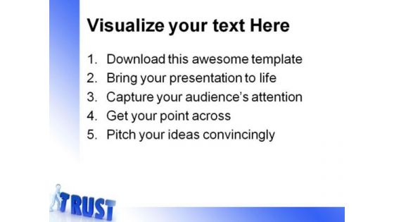 Trust Concept Business PowerPoint Themes And PowerPoint Slides 0511