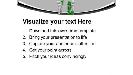 Trust Is Important For Business PowerPoint Templates Ppt Backgrounds For Slides 0613