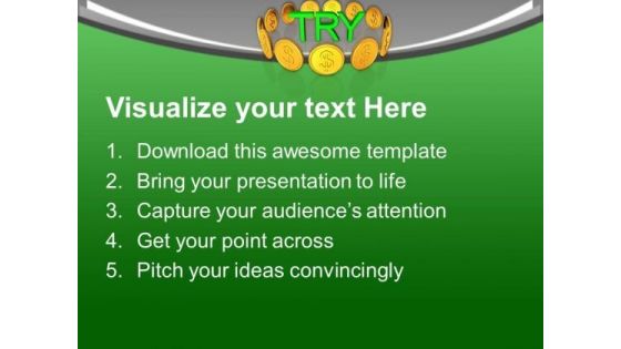 Try To Convert Foriegn Currency PowerPoint Templates Ppt Backgrounds For Slides 0613