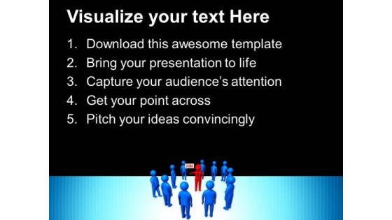 Trying To Attract People Through Jobs PowerPoint Templates Ppt Backgrounds For Slides 0713