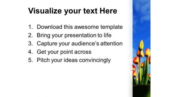 Tulips Background PowerPoint Templates And PowerPoint Themes 0512