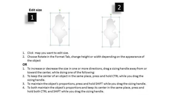 Tunisa PowerPoint Maps