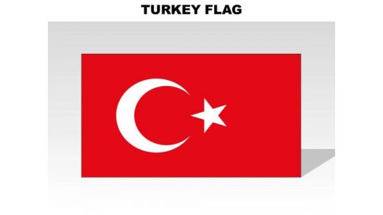 Turkey Country PowerPoint Flags