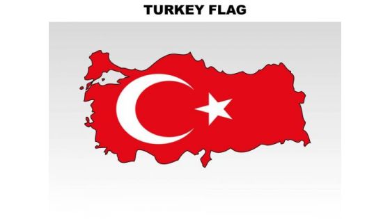 Turkey Country PowerPoint Flags