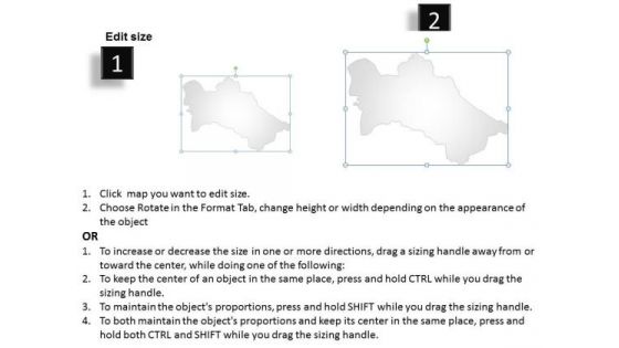 Turkmenistan Country PowerPoint Maps