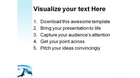 Turn Back Time Business PowerPoint Themes And PowerPoint Slides 0811