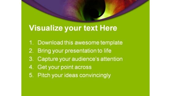 Twisted Spiral Leaf Beauty PowerPoint Templates And PowerPoint Backgrounds 0311
