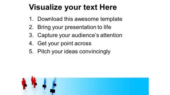Two Business Teams PowerPoint Templates Ppt Backgrounds For Slides 0413