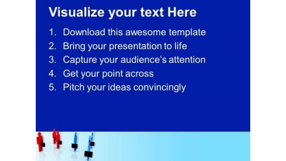 Two Business Teams PowerPoint Templates Ppt Backgrounds For Slides 0413