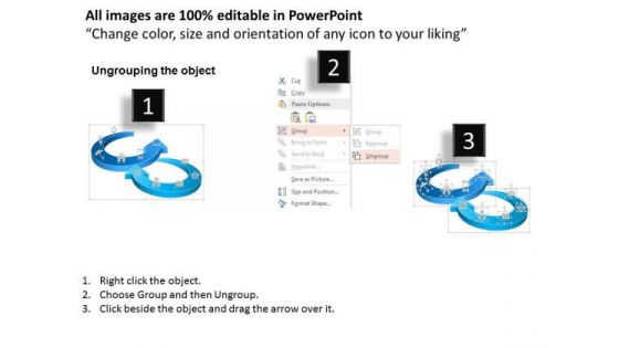 Two Different Arrows Team Unity Concept Presentation Template