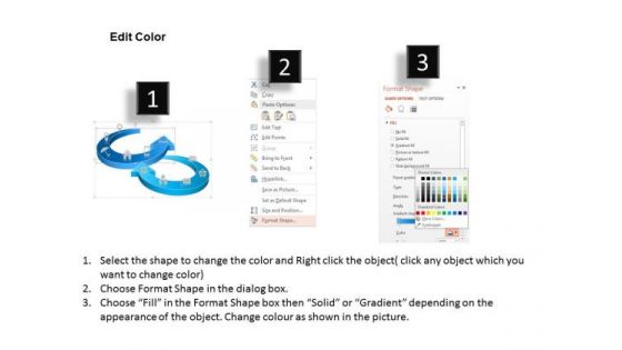 Two Different Arrows Team Unity Concept Presentation Template