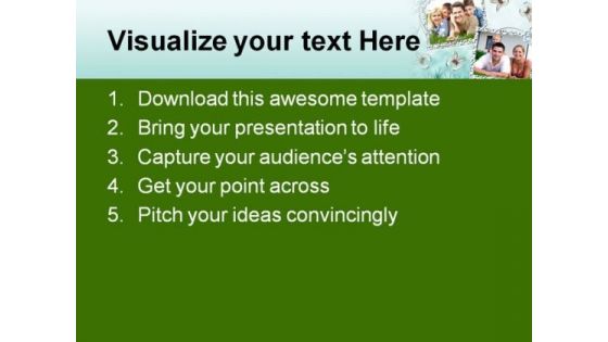 Two Frames Family PowerPoint Templates And PowerPoint Backgrounds 0811