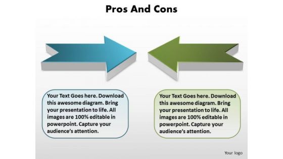 Two Opposing Views Editable PowerPoint Templates Two Opposing Views Editable PowerPoint Templates