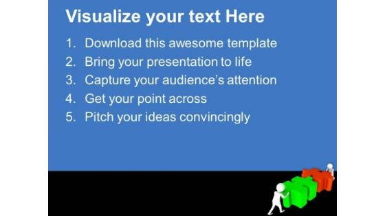 Two People Can Make Great Impact PowerPoint Templates Ppt Backgrounds For Slides 0713