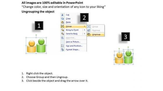 Two Step Process Flow For Marketing Strtegy Ppt Business Planning Software PowerPoint Templates