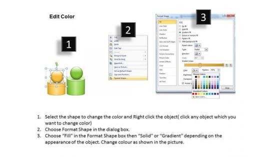 Two Step Process Flow For Marketing Strtegy Ppt Business Planning Software PowerPoint Templates