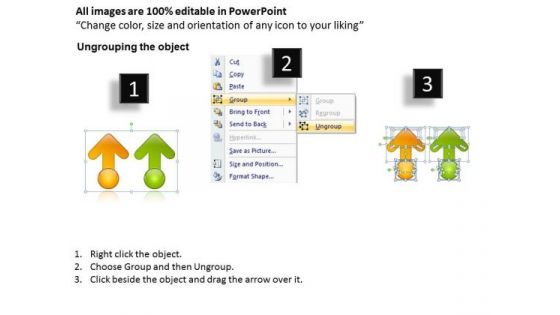 Two Steps Parallel Flow Process Fitness Business Plan PowerPoint Slides