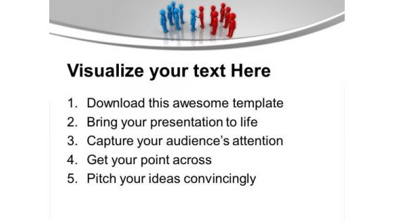 Two Teams Handshake Business PowerPoint Templates Ppt Background For Slides 1112