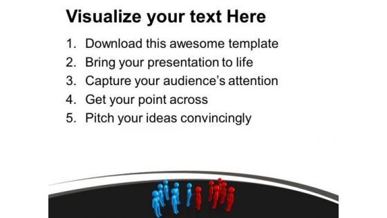 Two Teams People Shaking Hands PowerPoint Templates Ppt Backgrounds For Slides 0213