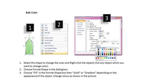 Two Way Linear Parallel Process Diagram 6 Steps How To Business Plan PowerPoint Templates