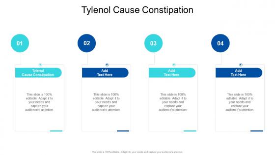 Tylenol Cause Constipation In Powerpoint And Google Slides Cpb