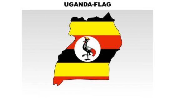 Uganda Country PowerPoint Flags