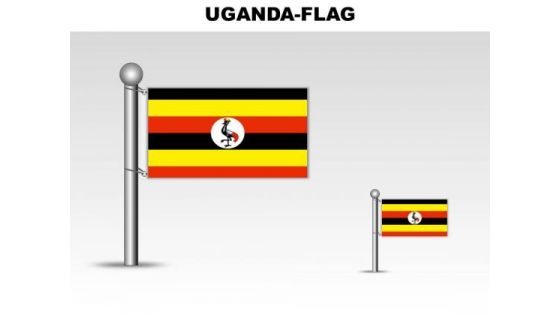 Uganda Country PowerPoint Flags